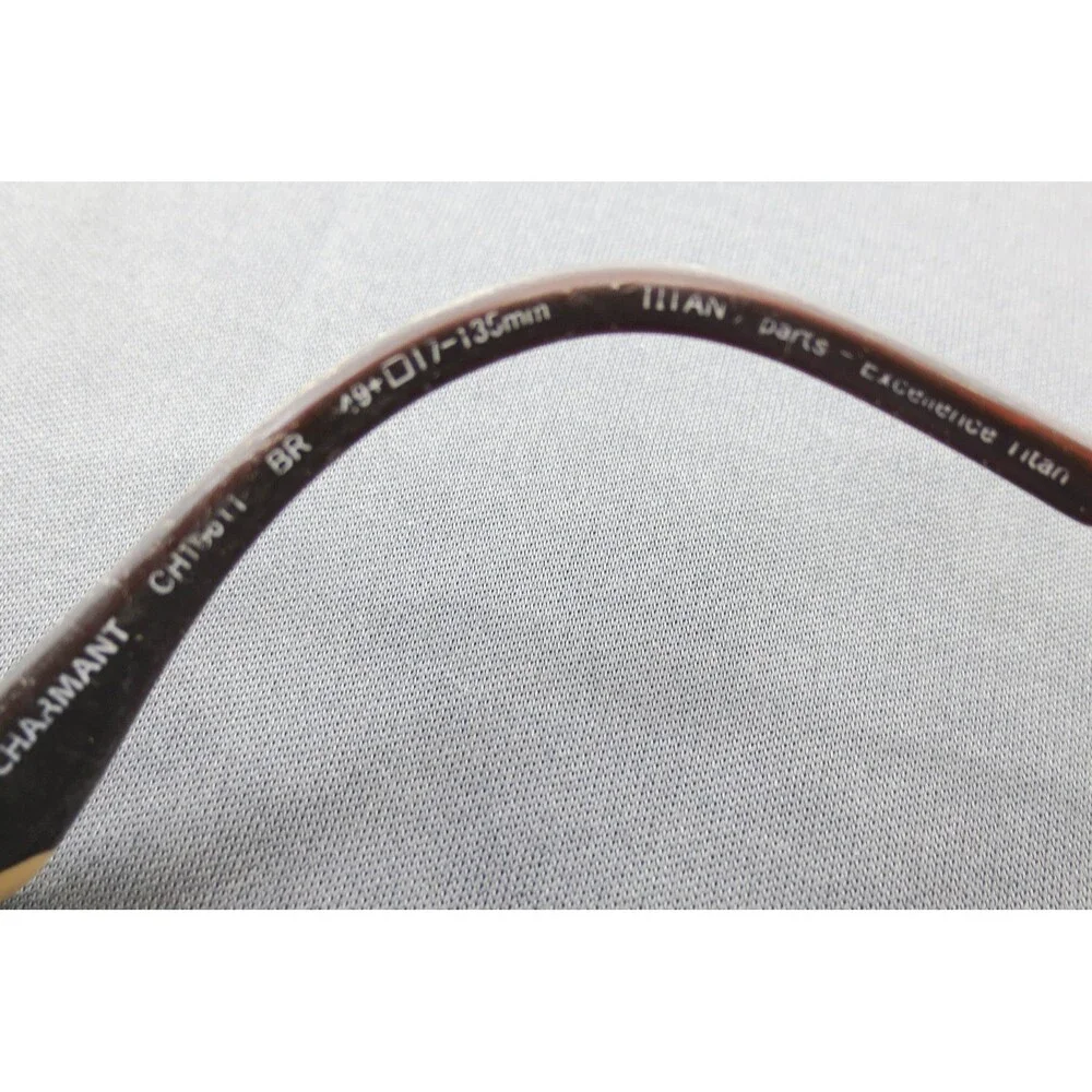 Charmant CH10611 Bronze Brown Blue Excellence Titan Cat Eye Eyeglasses 49-17-135